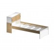 Kialla Kids Trundle Bed with Storage Headboard Kialla Kids Trundle Bed with Storage Headboard